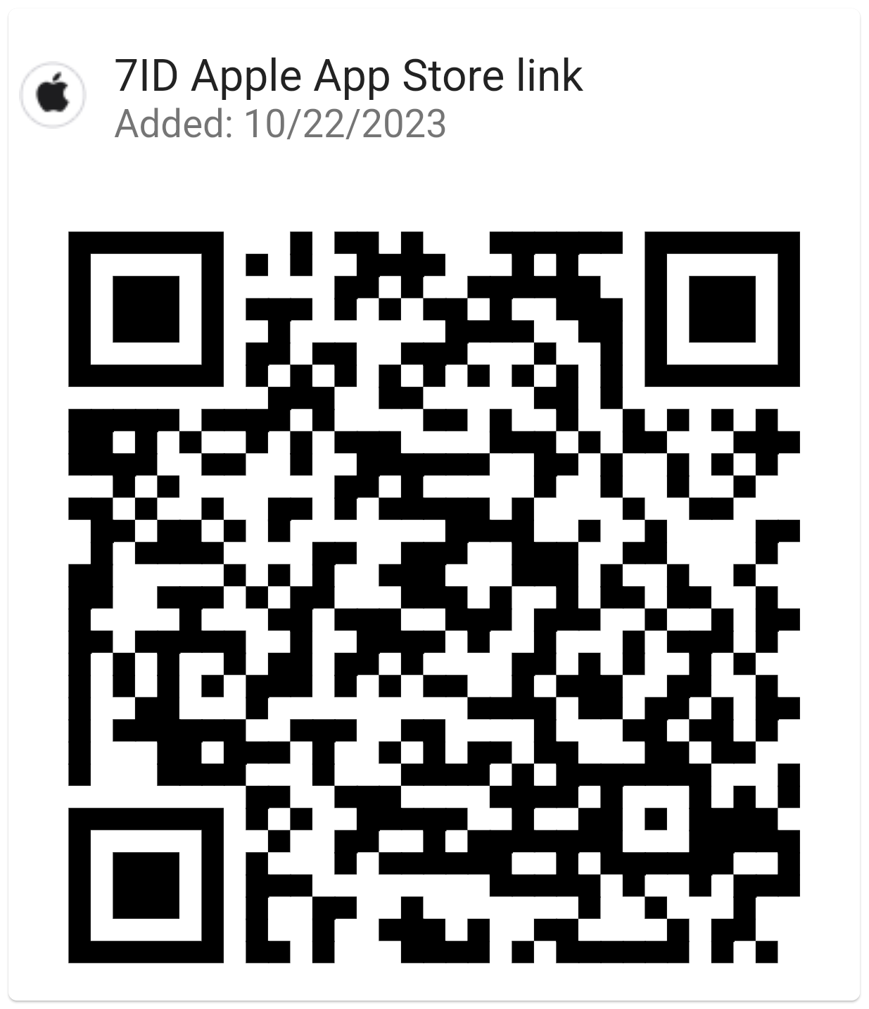 Apple App Store سے 7ID ڈاؤن لوڈ کریں۔